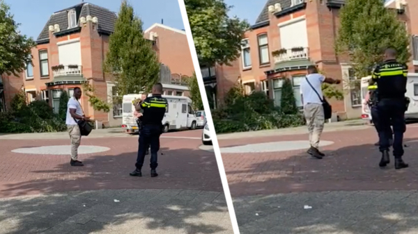 Man wordt op straat door politieagenten getaserd: "Voor wat doe je dit?"
