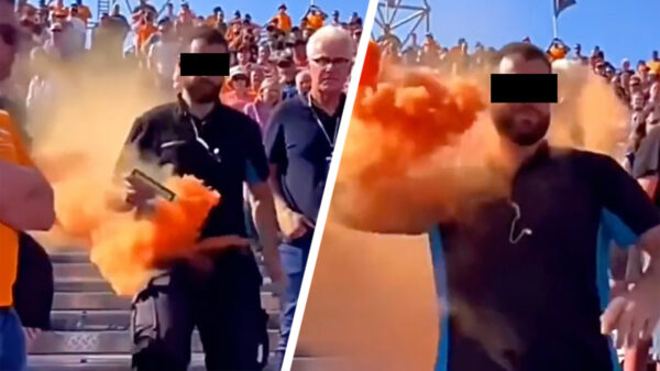 Hoe dan?! Idioot die 2e rookbom op circuit van Zandvoort gooide blijkt beveiliger te zijn