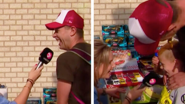 LOL: Vader van het jaar meldt zijn kind ziek om bij de Formule 1 in Zandvoort te zijn