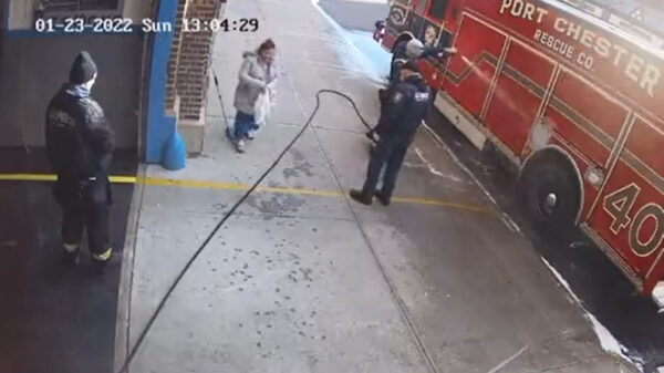 Bijdehante tante weet lastig obstakel toch keurig te omzeilen