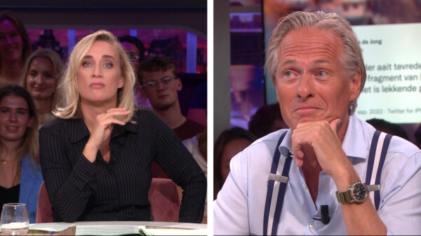 Eva Jinek doet poging Jort Kelder te slopen om zelfmoordgrap maar faalt keihard