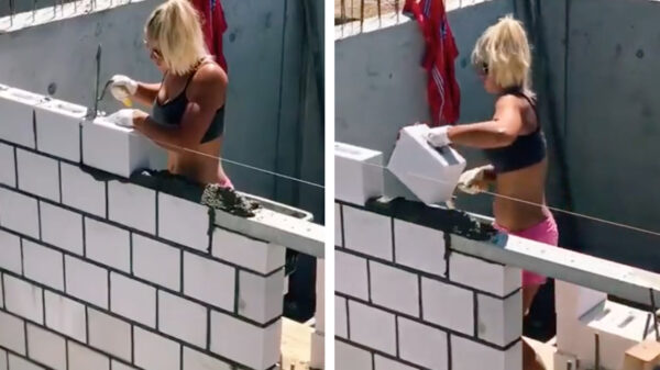 Tegenwoordig kun je ook geen fatsoenlijke bouwvakker meer krijgen hè?