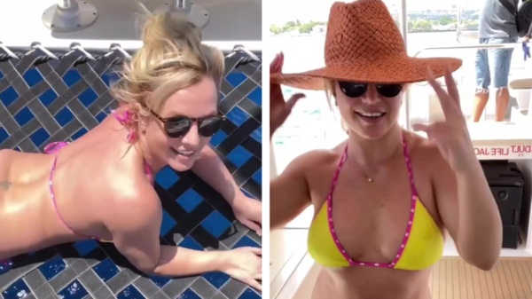 Hoera, Britney is weer terug op Insta en viert dat met intieme vakantiebeelden