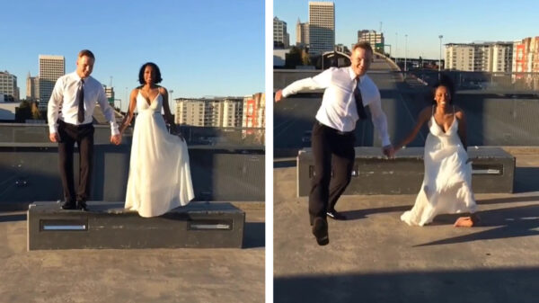 Het moment dat er een abrupt einde aan de huwelijksdag kwam