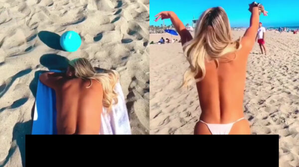 Skoften strandtip: om ballen te zien heb je alleen een bal nodig