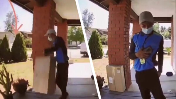 Pakketbezorger heeft zo'n dag waarbij echt alles tegenzit