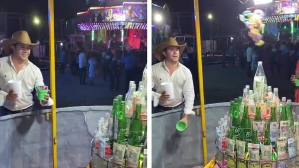 Kermisganger blijkt net niet de Lord of the Rings te zijn