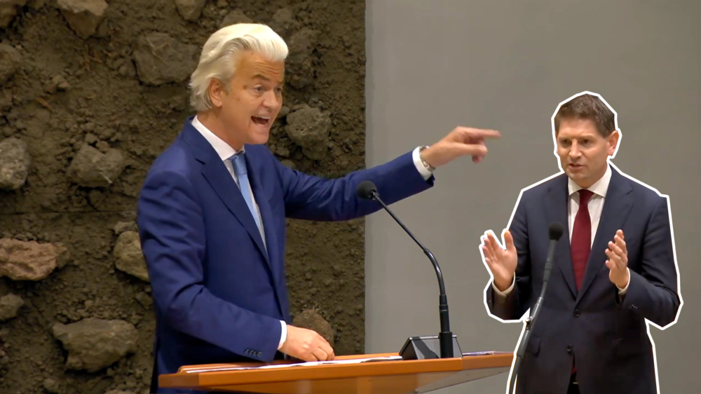 Verbale knokpartij tussen Wilders en Paternotte tijdens de Algemene Politieke Beschouwingen
