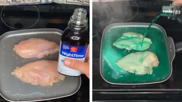 FDA waarschuwt Amerikanen dat ze hun kip niet in hoestsiroop moeten bakken