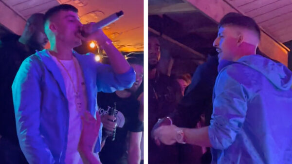 Wordt er een keer NIET met bier gegooid, stopt Boef tóch met zijn optreden