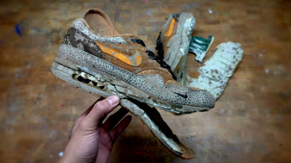 Afgetrapte Nike Air Maxjes oplappen zodat ze weer als nieuw zijn doe je zo