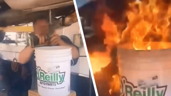 Note to self: in een brandstoftank boren is echt een slecht idee