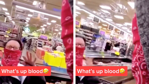 Als je je mede-gangster in de supermarkt tegenkomt