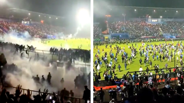 Bizarre voetbalrellen in Indonesië: zeker 174 supporters overlijden in stadion