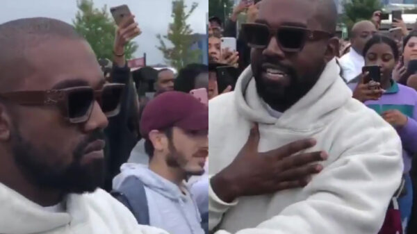 Kanye doet Mozes na