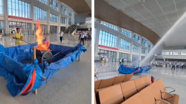 Slimme sprinkler lijkt meer op een volautomatisch waterkanon