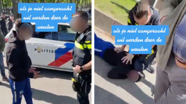 Jongen met smetvrees (NIET AANRAKEN!) gearresteerd omdat hij zich niet wil identificeren
