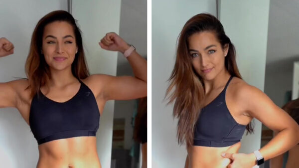 Oeps: Nochtli laat op haar Insta net even iets teveel van zichzelf zien