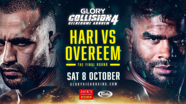 Vanavond is het zover: Badr Hari neemt het op tegen Alistair Overeem tijdens GLORY Collision 4 in Arnhem