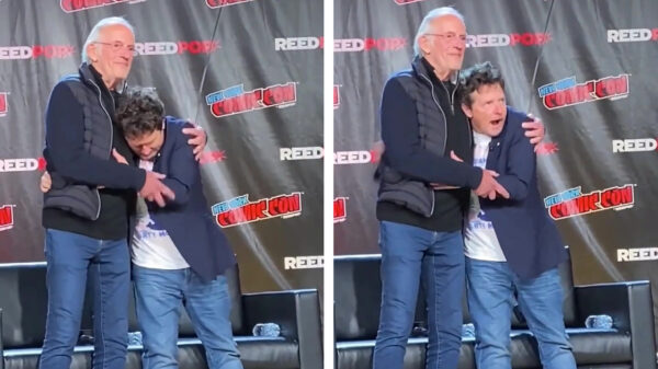 Marty McFly en Doc uit Back To The Future eindelijk weer samen op één podium