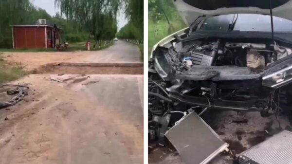 Pas op, slecht wegdek is hier nogal een understatement