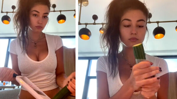 Ooit geweten dat je met komkommers snijden miljoenen views pakt?