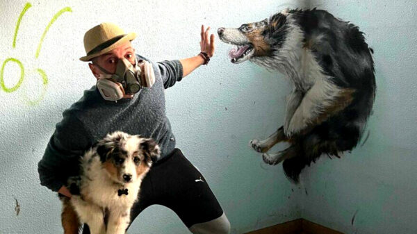 Een nieuwe lading 3D-graffitikunst van Pierrot Berto a.k.a. SCAF