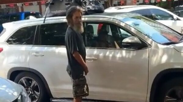 Zwerver had hoge nood