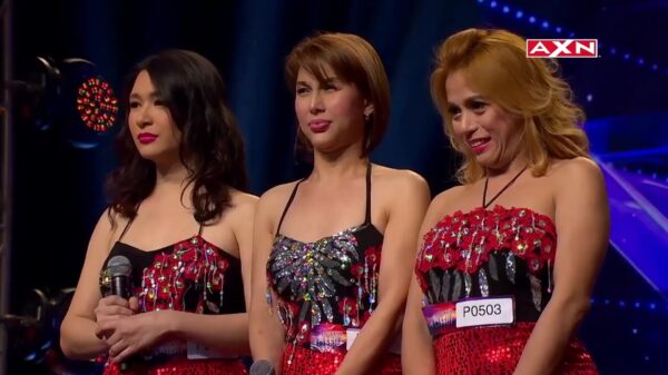 Aziatische meidengroep heeft een stevige verrassing voor de jury van Asia's Got Talent