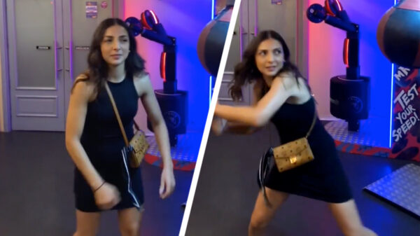 Met deze pittige tante wil je zeker geen ruzie krijgen