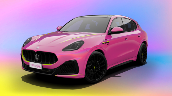 Voor de liefhebber: Maserati ontwikkelt samen met Barbie een knalroze suv