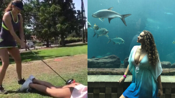 Getalenteerde golfdame Mazzy is bijzonder goed met ballen