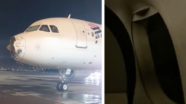 Horrorvlucht: Latam Airbus A320 zwaar beschadigd door hagelstorm