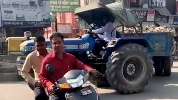 Heeft iemand enige idee hoe rotondes in India werken?