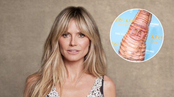 Heidi Klum wint Halloween 2022 met haar compleet geschifte wormkostuum
