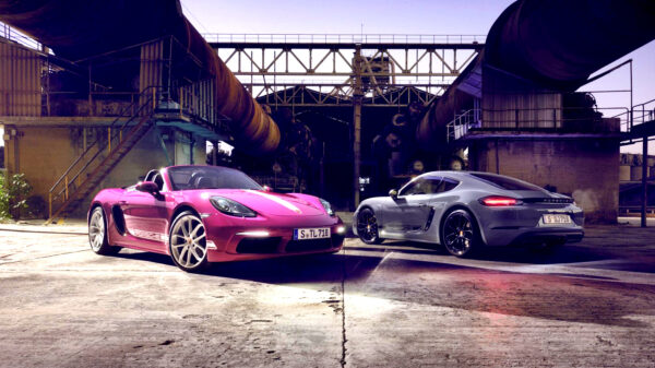 Porsche stapt ook op de Barbie-trein met hun nieuwe 718 Boxster en 718 Cayman