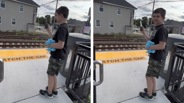 Beginnende treinspotter is nog steeds een beetje onwennig