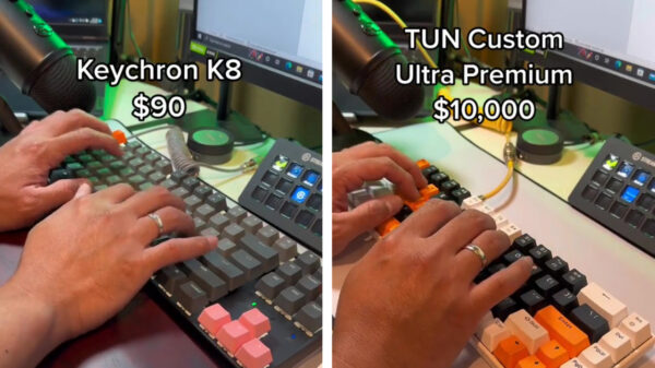 Even genieten van het geluid van peperdure toetsenborden