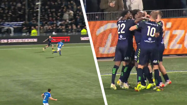 Alexander Büttner maakt werelddoelpunt voor De Graafschap: 'Deze gaat de wereld over'