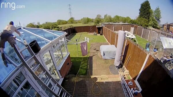 Glazenwasser met een slechte dag