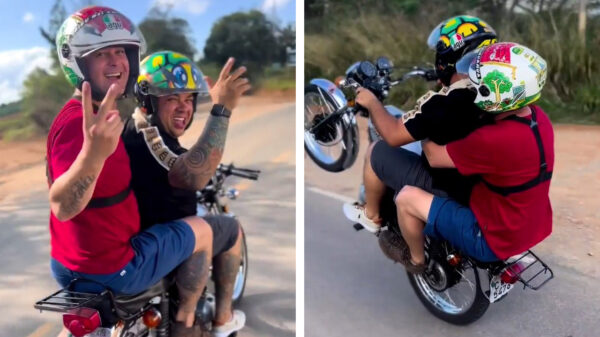 Gullie kennen zeker geen wheelie, ofwel dan?!