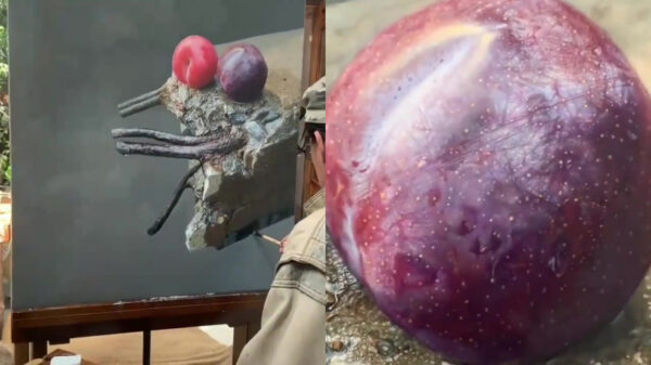 Hyperrealistisch schilderen vereist bizarre skills