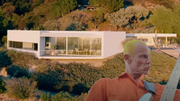 Iemand interesse in het 8,8 miljoen kostende huisje van RHCP-bassist Flea?