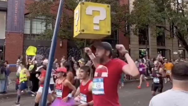 Publiek zorgt voor een kleine power-up tijdens de marathon