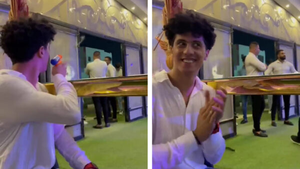 Met een simpel waterpistooltje kun je heerlijk uitsmijters zieken