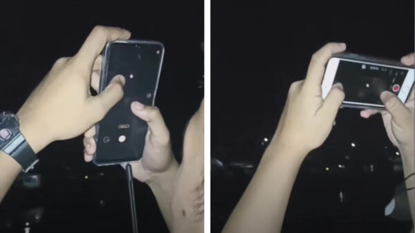 Het is wel duidelijk wie er tijdens deze maansverduistering de beste zoom heeft