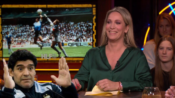 Maradona liet Hélène Hendriks 8 uur wachten omdat ze niet met hem wilde hatseflatsen