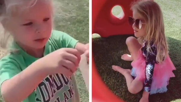 Hey mama, kijk eens wat een mooie ballon!