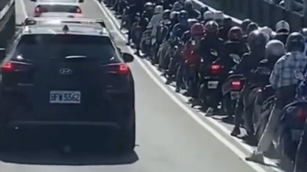 Ook de files tijdens de spits zijn in Taipei gewoon net even anders