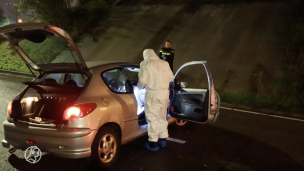 Dode door schietpartij in Zuidland, verdachte crasht op de snelweg